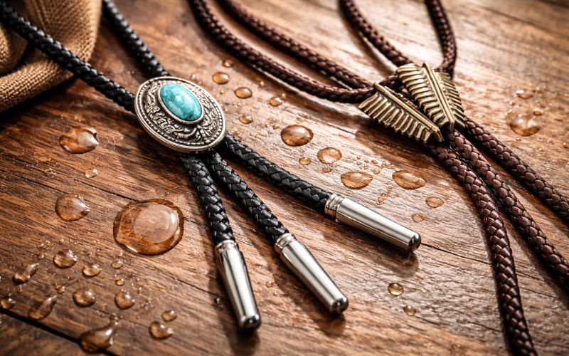 Sweat Resistant Bolo Ties