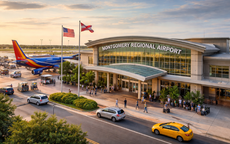 Dannelly Field Airport Montgomery Alabama