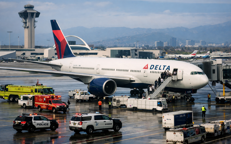 Delta Flight DL275 Diverted to LAX