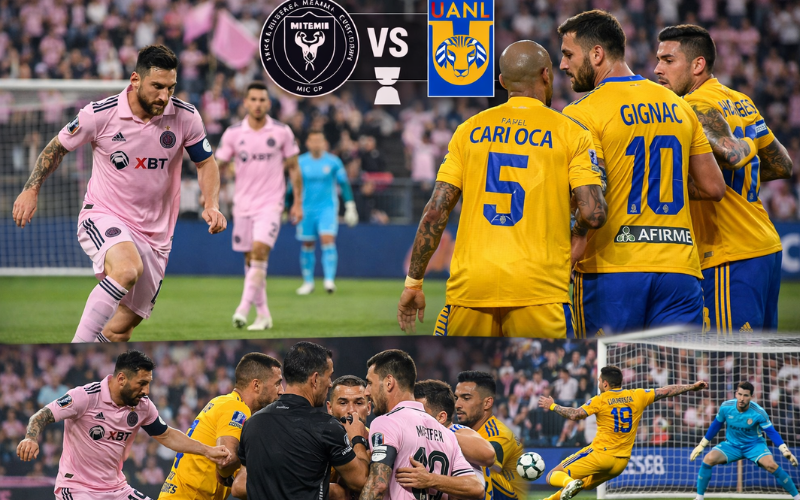 Inter Miami vs Tigres UANL Timeline